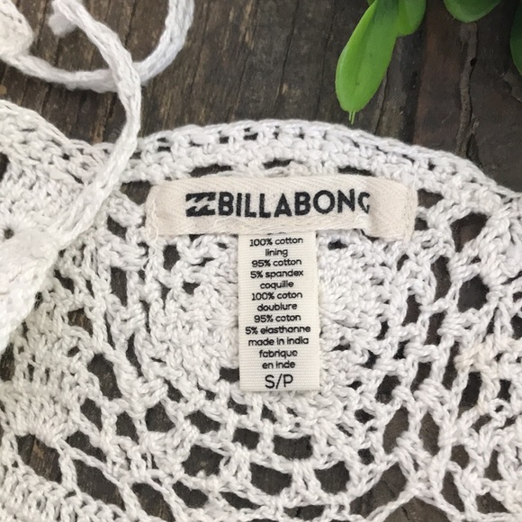 ❌SOLD OUT❌ BILLABONG crochet top - size med - NEW - Picture 12 of 12